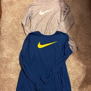 2 Nike Long Sleeve